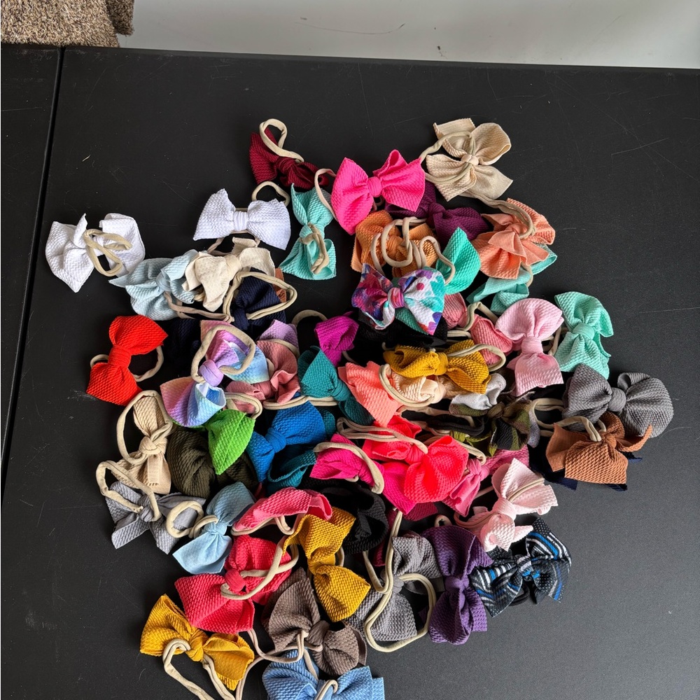 Little lopers - qty: 57 Colorful Hair Bow Collection